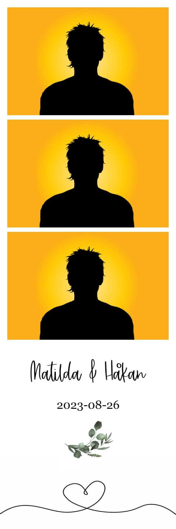 Exempel på fotoremsa